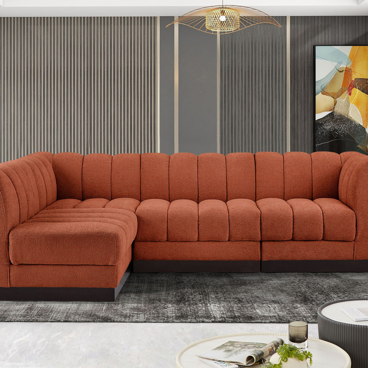 Quinn - 4 Piece Modular Sectional