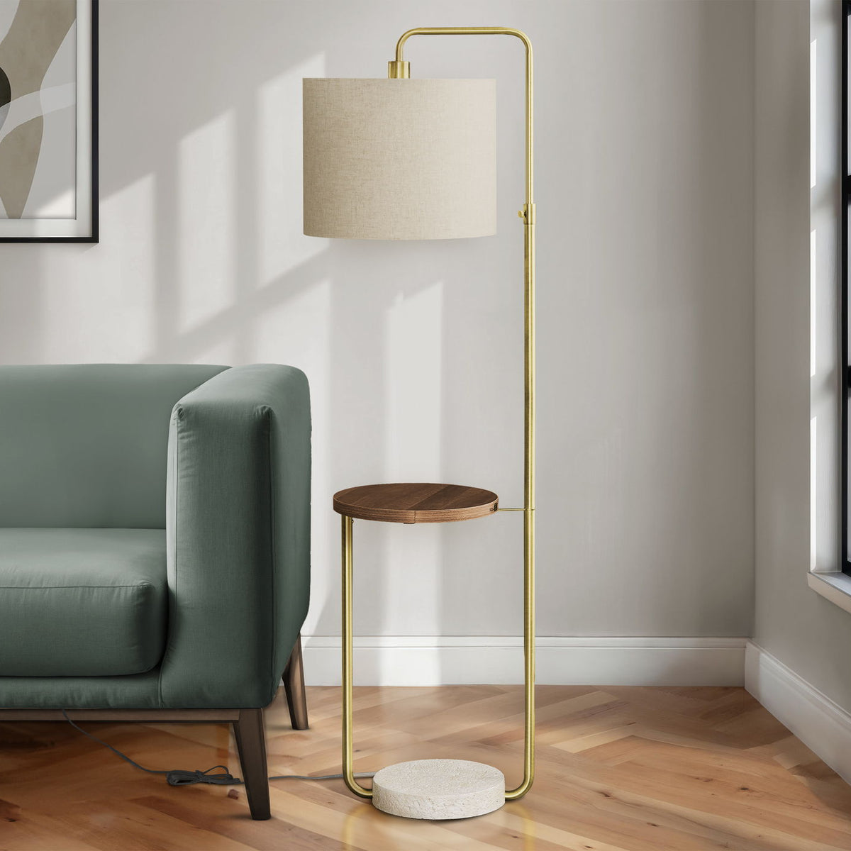 Floor Lamp Usb Port Included Lighting