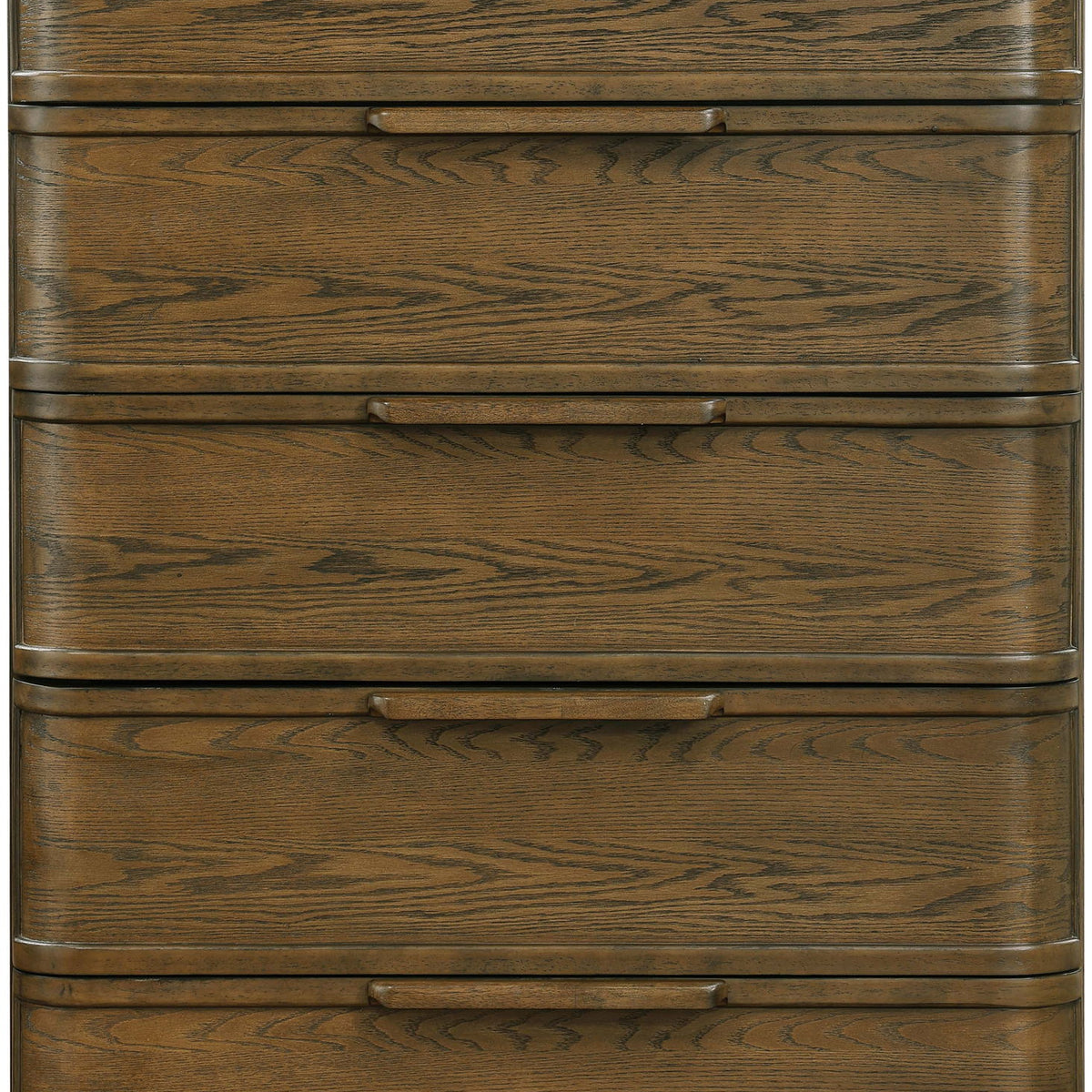 Tiberio - Oak Veneer And Solid Wood Chest