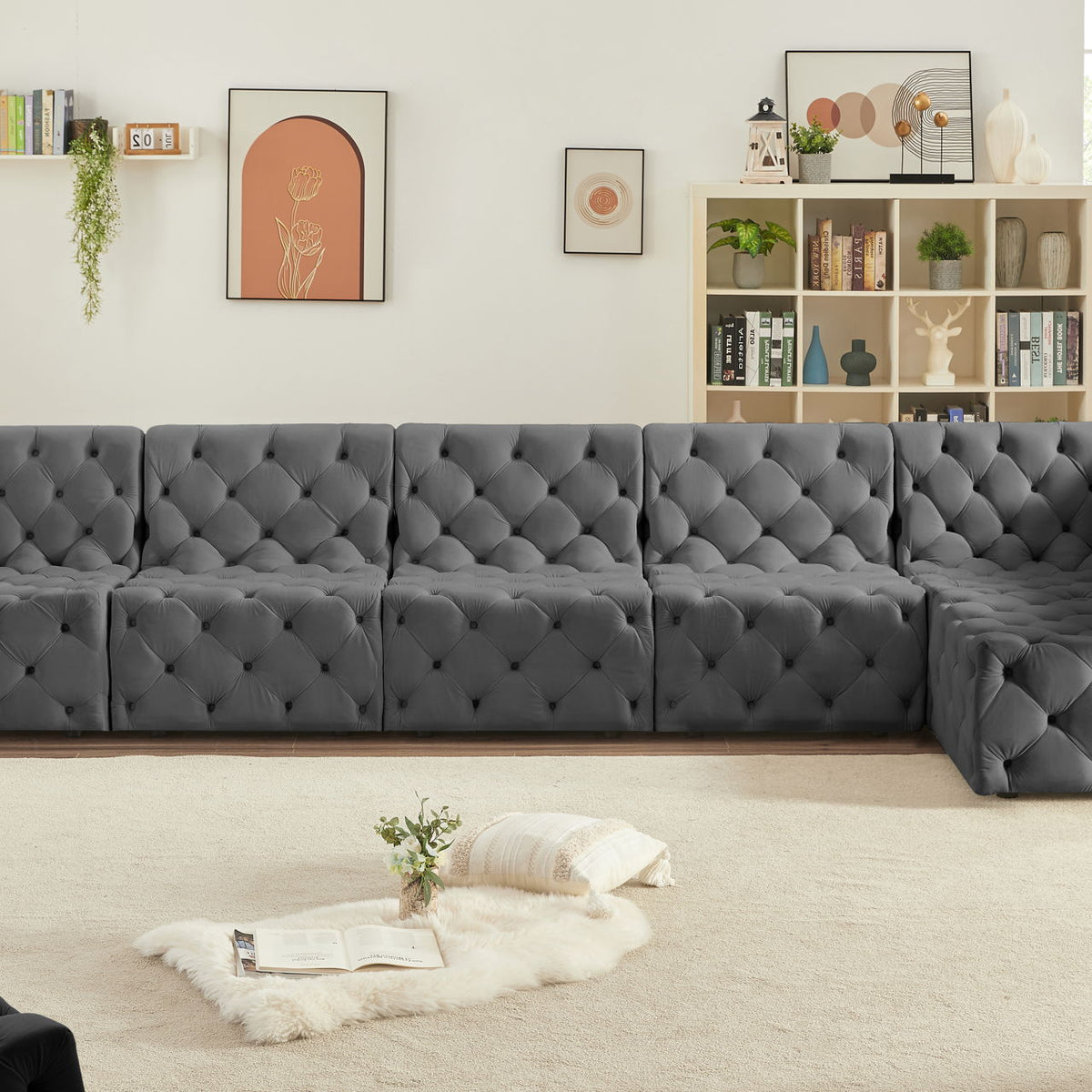 Tuft - 6 Piece Modular Sectional
