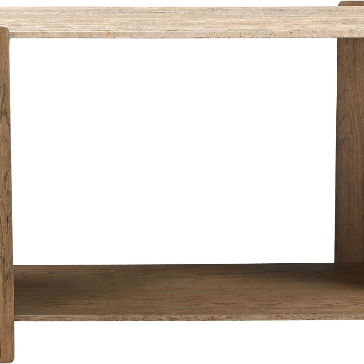 Calabria - Marble And Oak Wood Table