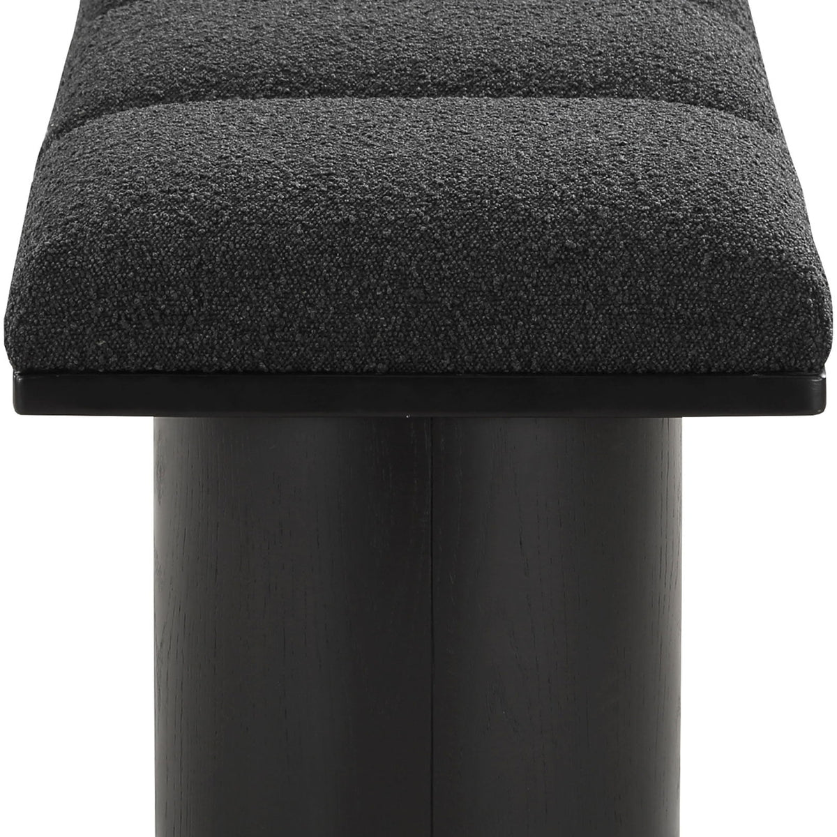 Pavilion - 3 Piece Modular Bench With Black Base