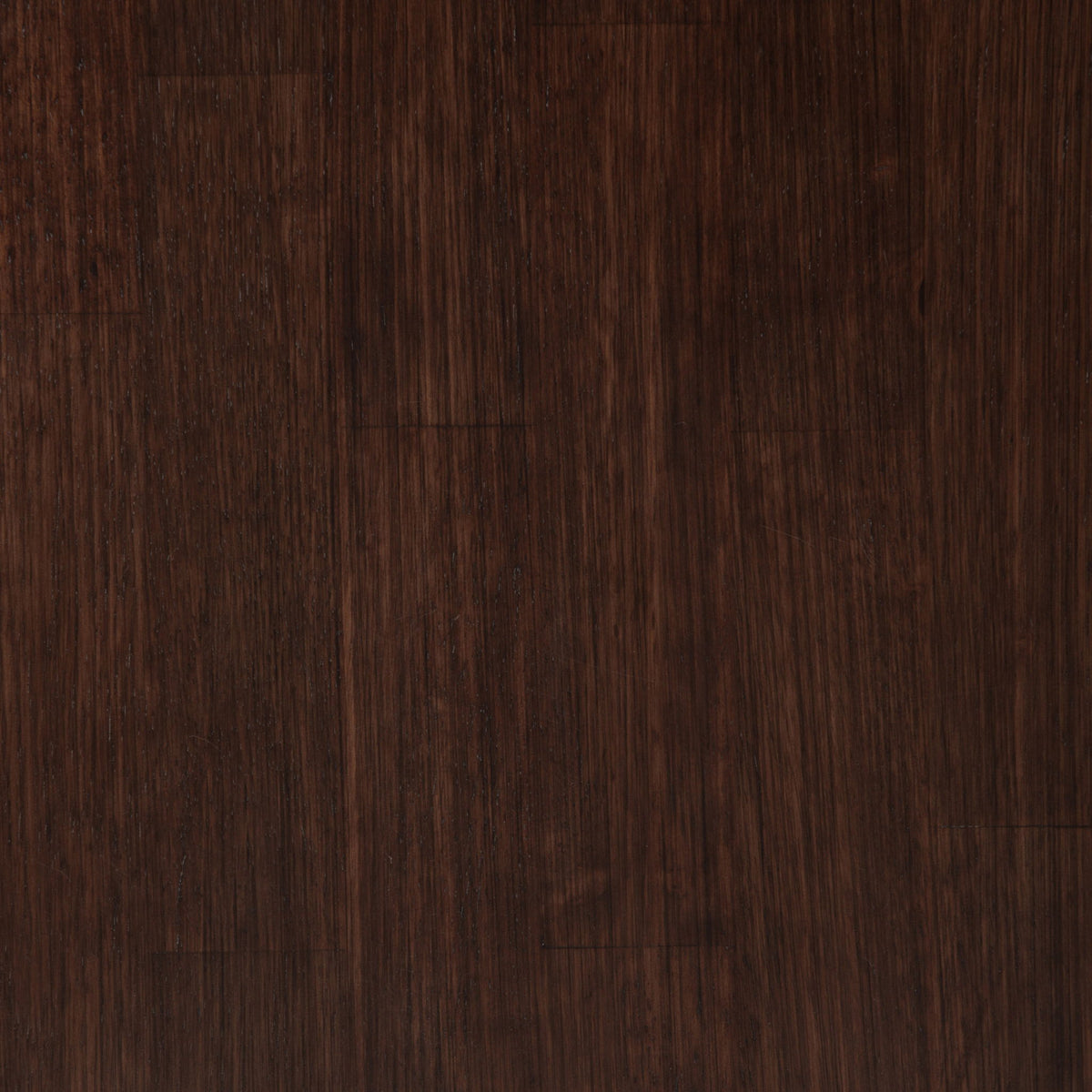 Dark brown wood grain panel texture with fine vertical streaks