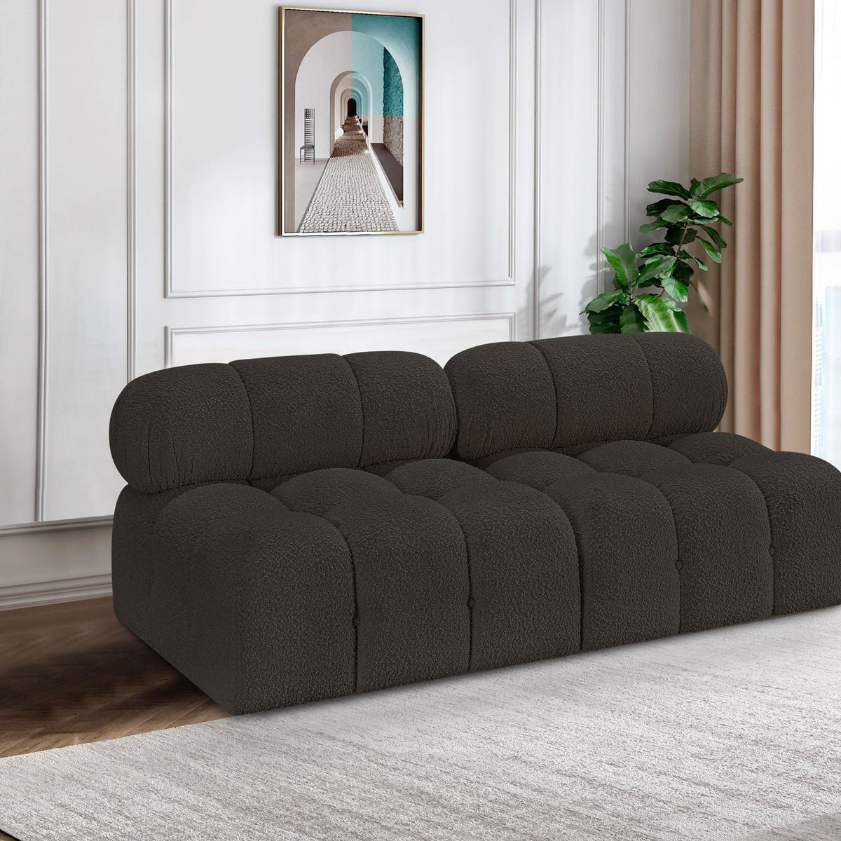 Ames - 2 Seat Modular Armless Sofa