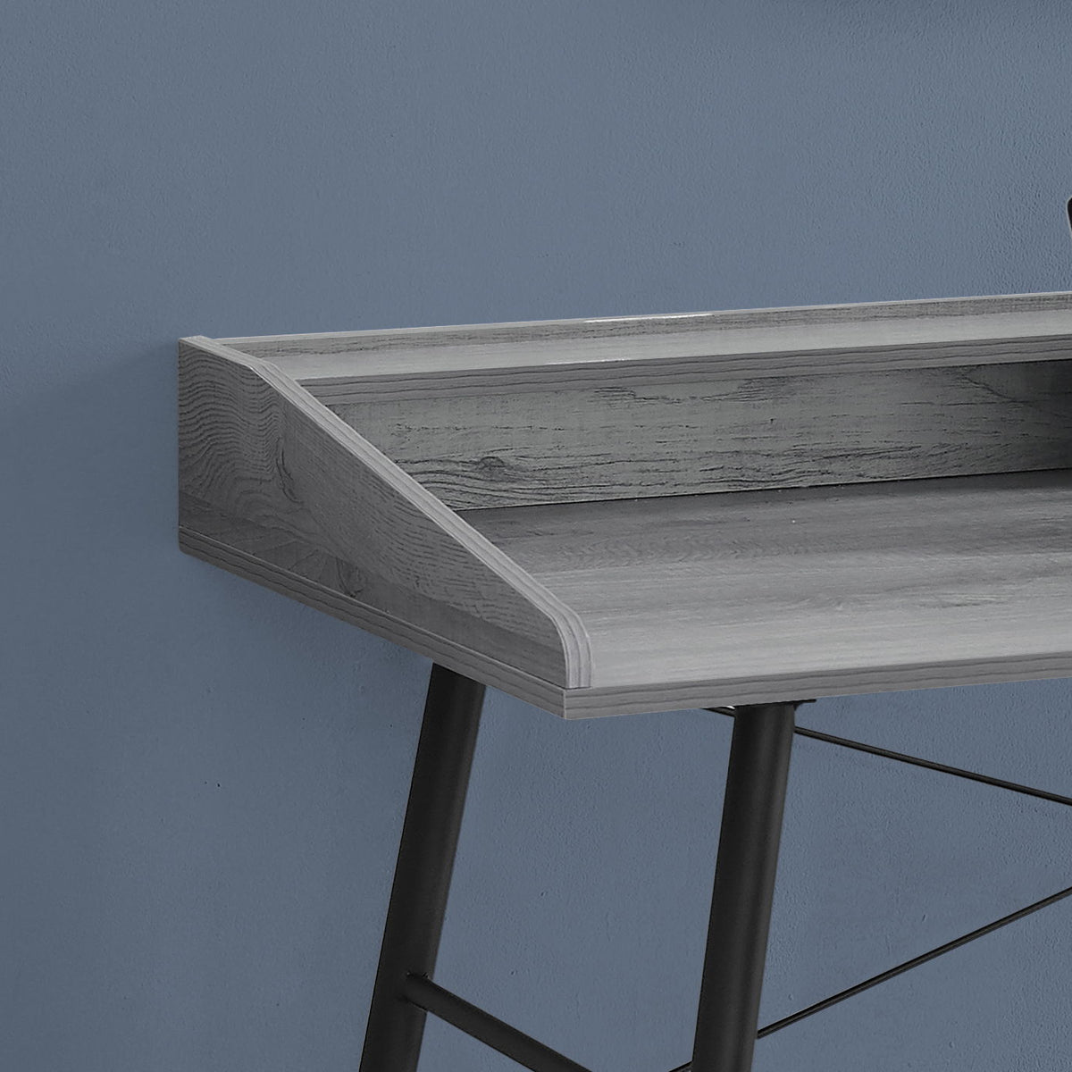 Computer Desk For Home Office, Sturdy Construction, Storage Shelves