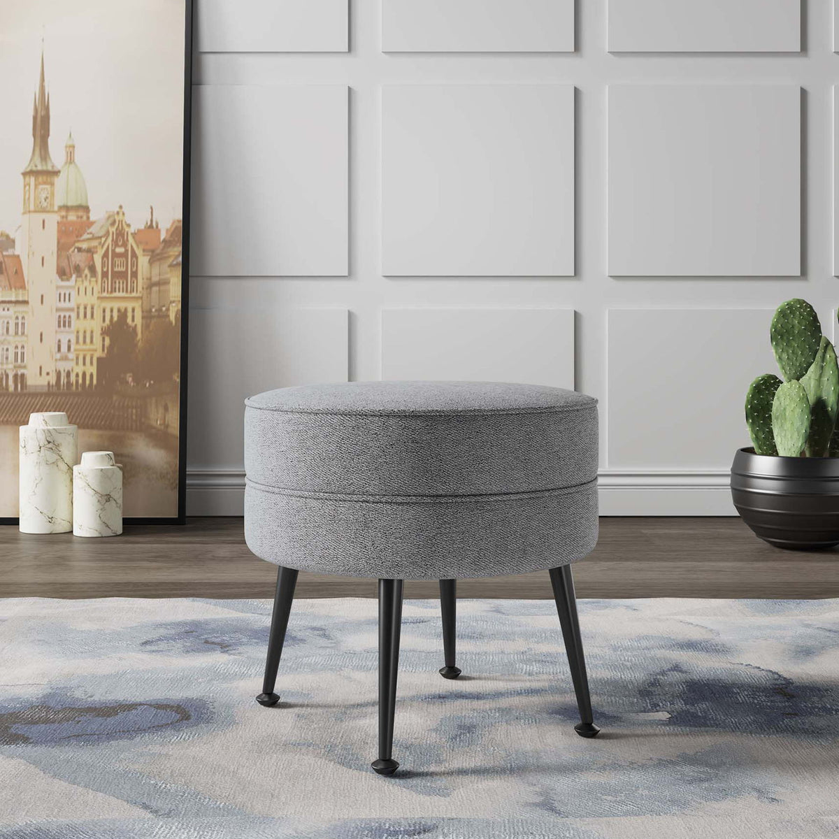 Manhattan Bailey - Accent Ottoman