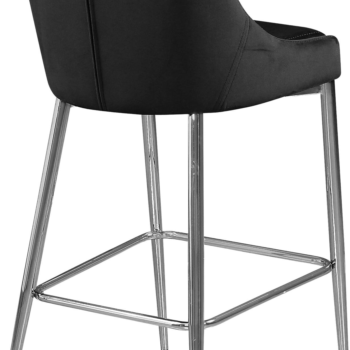 Karina - Stool with Chrome Legs (Set of 2)