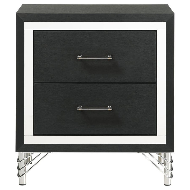 Lucia - 2-Drawer Nightstand - White