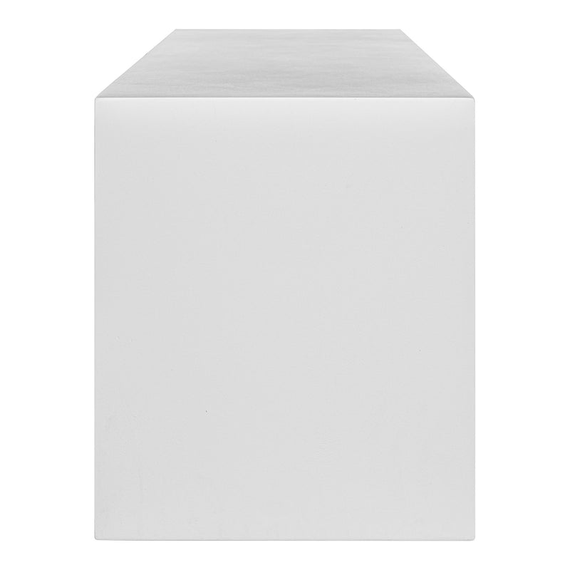 Lazarus - Outdoor Bench - White