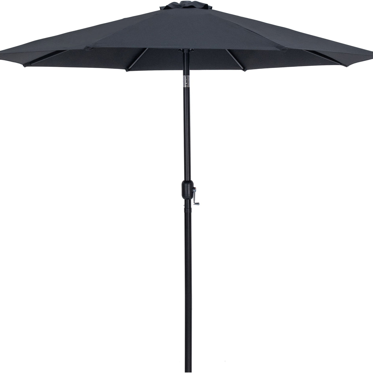 Fiji - Aluminum Patio Umbrella With Square White And Black Base