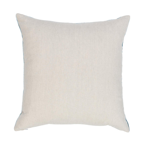 Light beige solid square pillow, 22 x 22 inch size