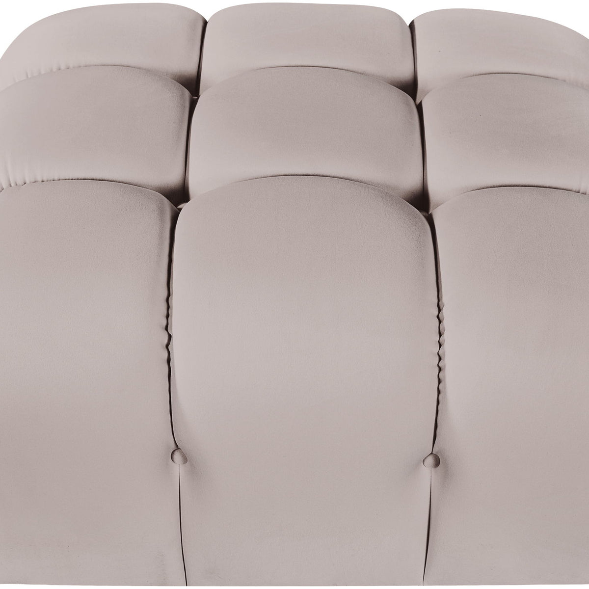 Orin - Velvet Performance Fabric Upholstered Modular Ottoman