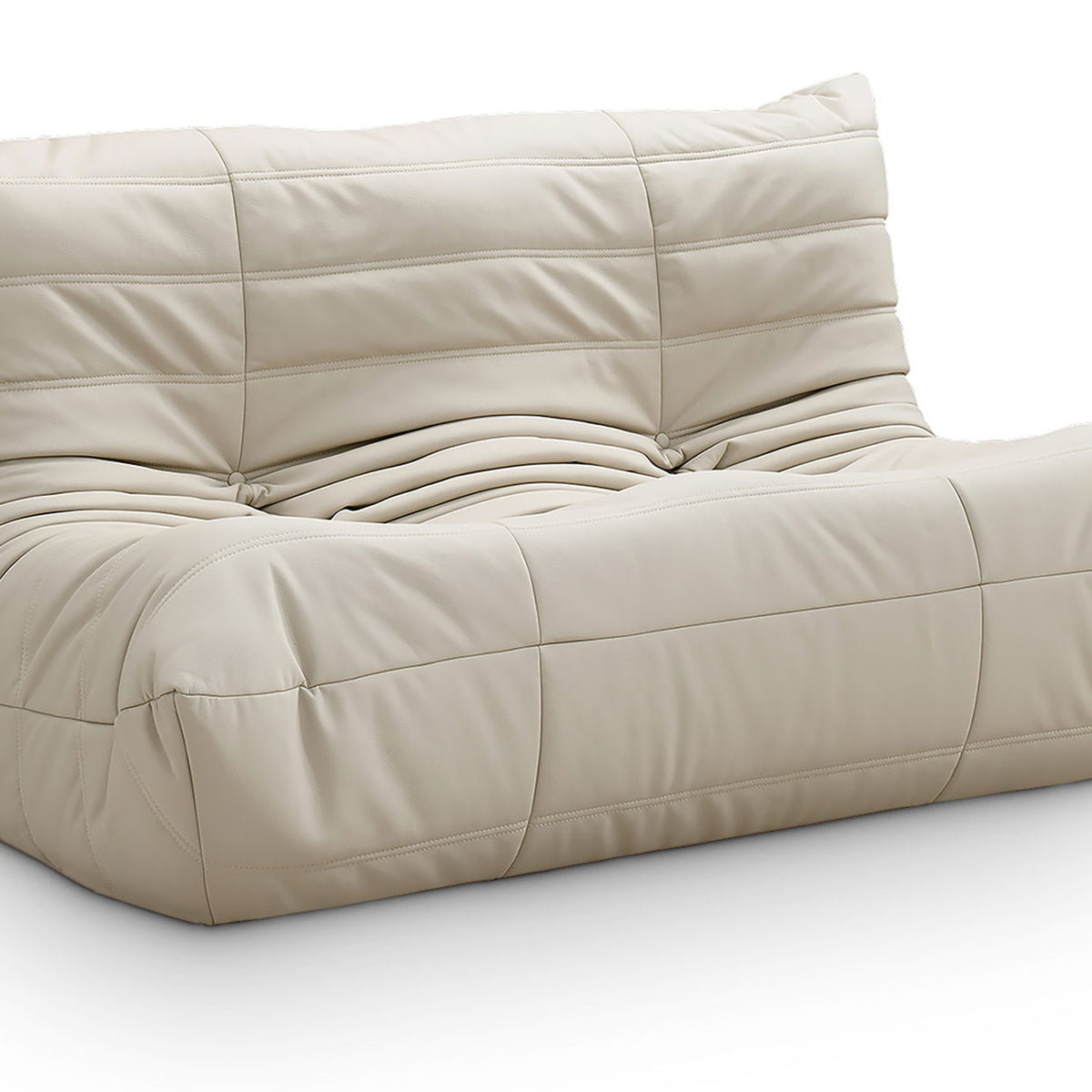 Relax - Vegan Leather 54.75" Upholstered Loveseat