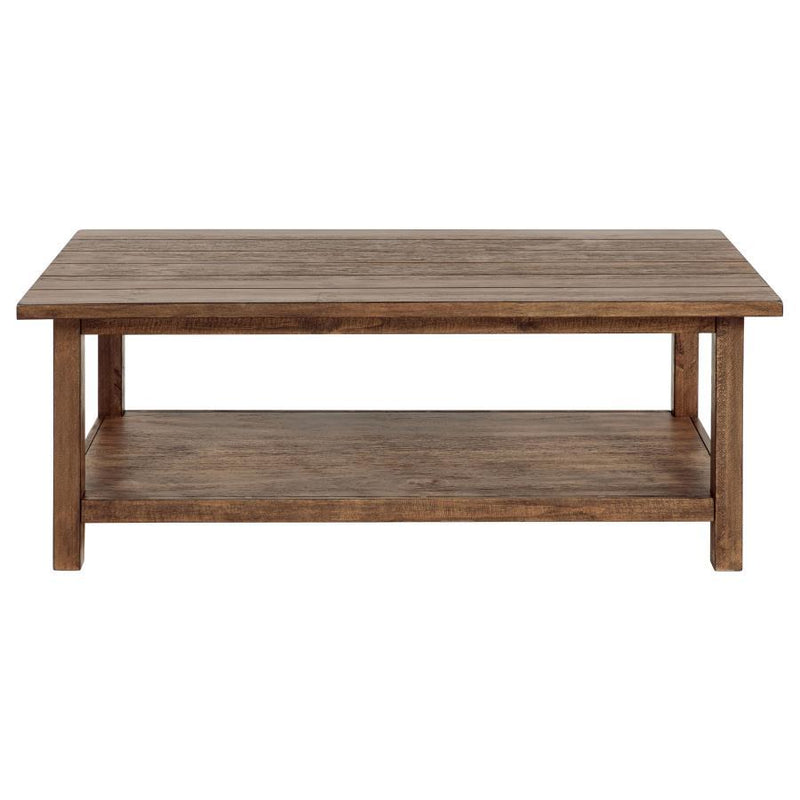 Payne - Wood Coffee Table with Shelf