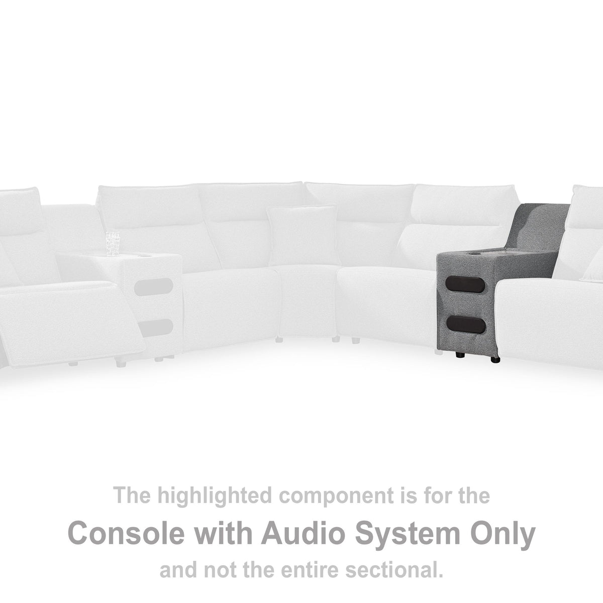 ModMax II - Salt And Pepper - Console With Audio System