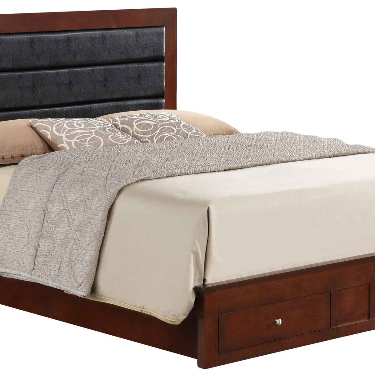 Elegant Storage Bed For Cozy Spaces
