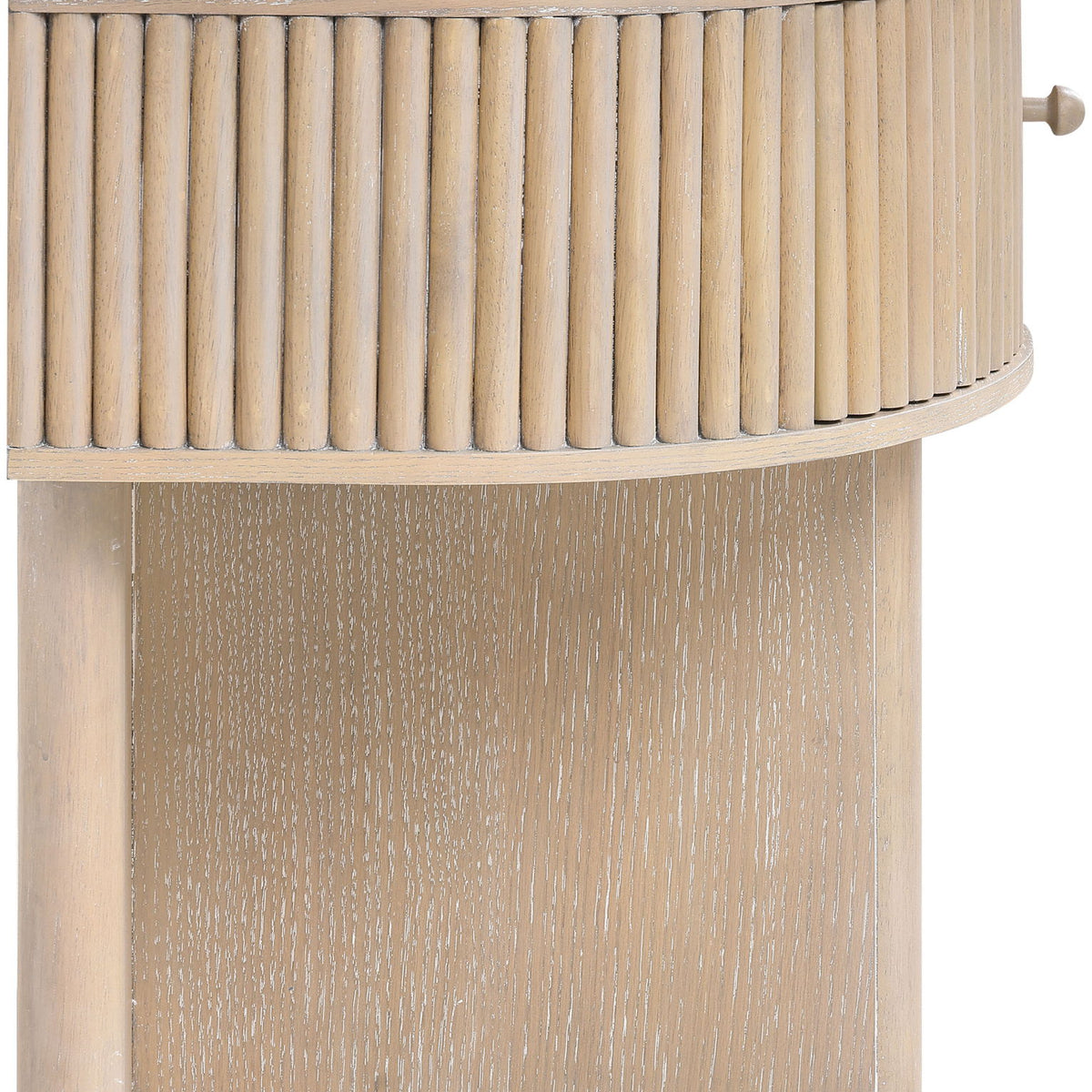 Cortland - Acacia Veneer And Solid Wood Night Stand