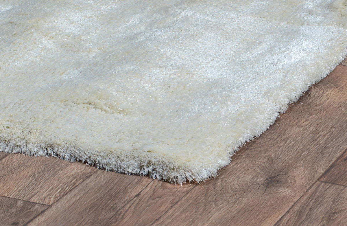 Carter Shag - 1' x 1' Rug - Ivory