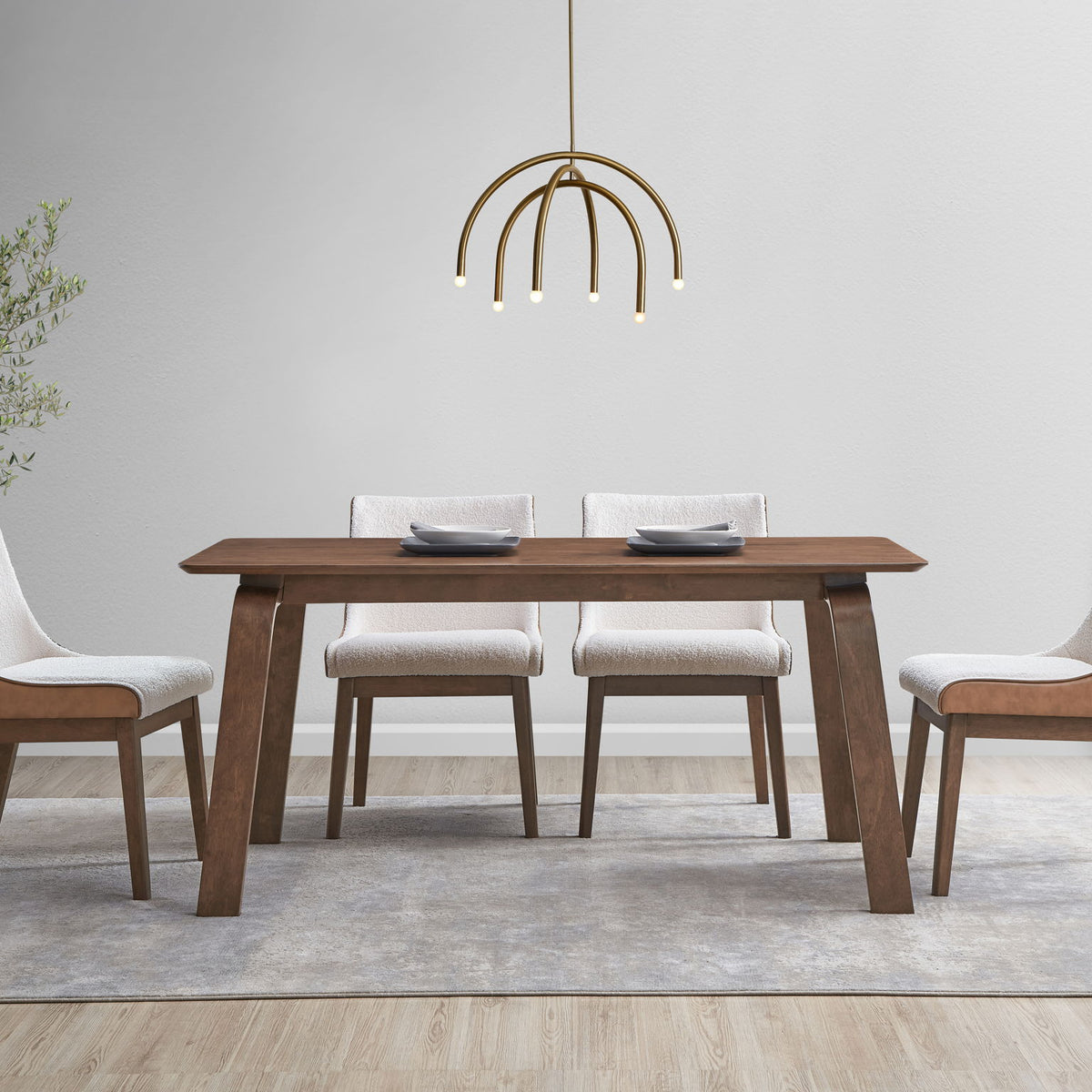 Ginny - Dining Table - Walnut