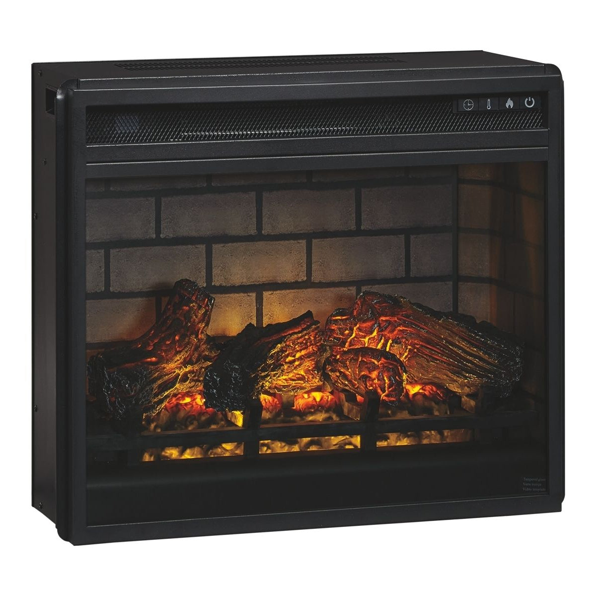 Dorrinson - TV Stand With Fireplace Insert