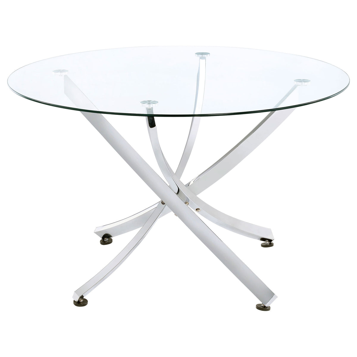 Compson - 5 Piece Dining Set - Chrome