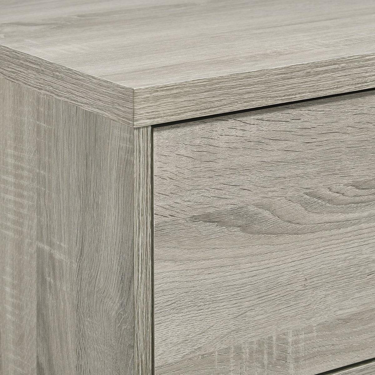 Ernesto - 2-Drawer Nightstand (3A Packing) - Gray