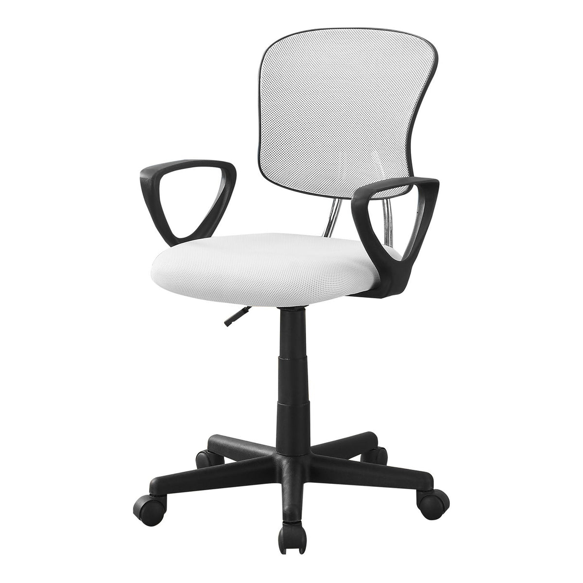 Office Chair, Adjustable Height, Swivel Ergonomic, Armrests, Contemporary
