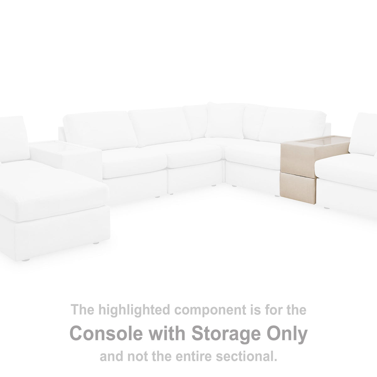 Modmax - Oyster - Console With Storage