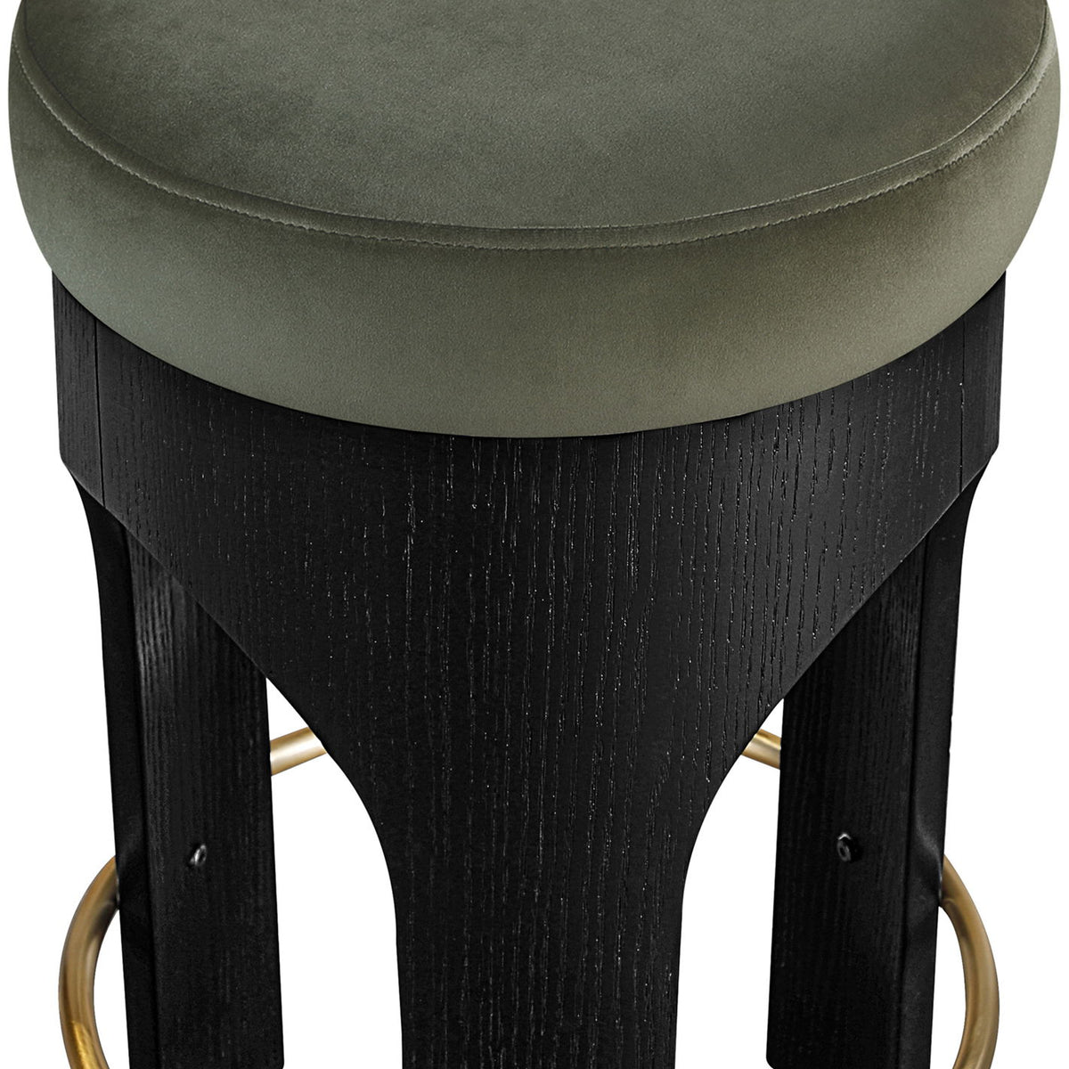 Bocceli - Counter Stool - Black Base
