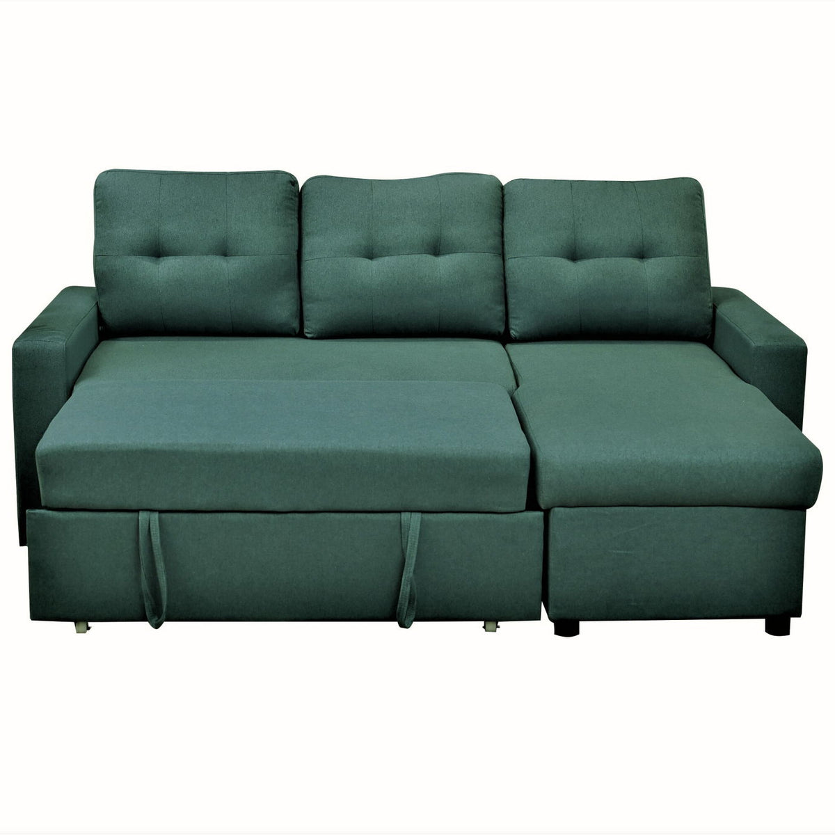 Convertible L Shaped Sectional Sleeper Sofa Bed, Saving Pull Out Couch