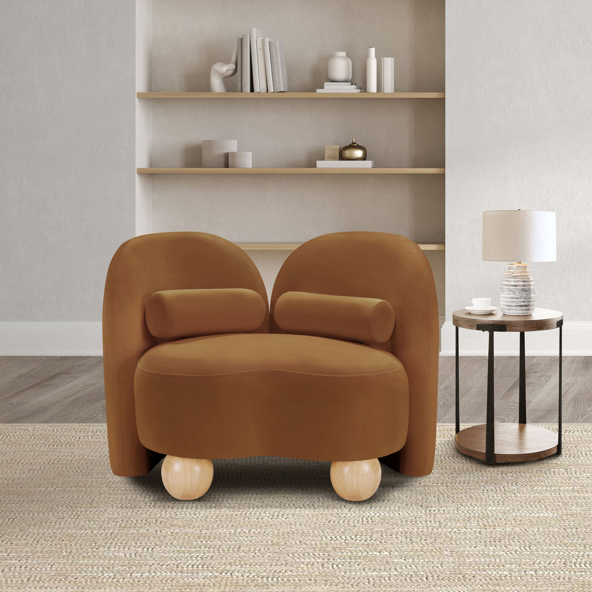 Daphne - Velvet Chair