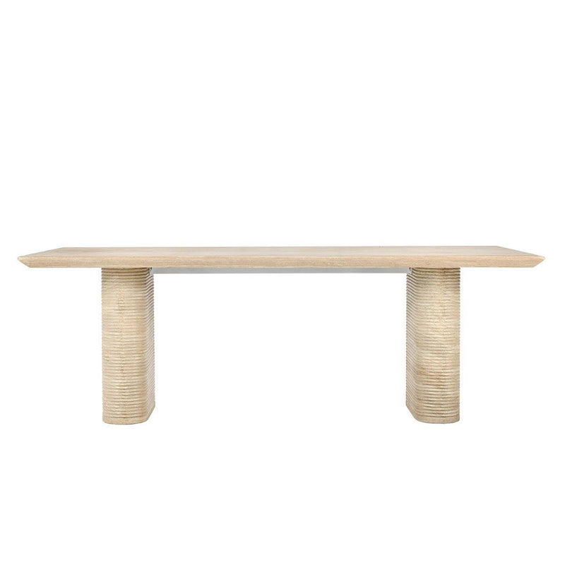Aiden - Outdoor Dining Table - Beige