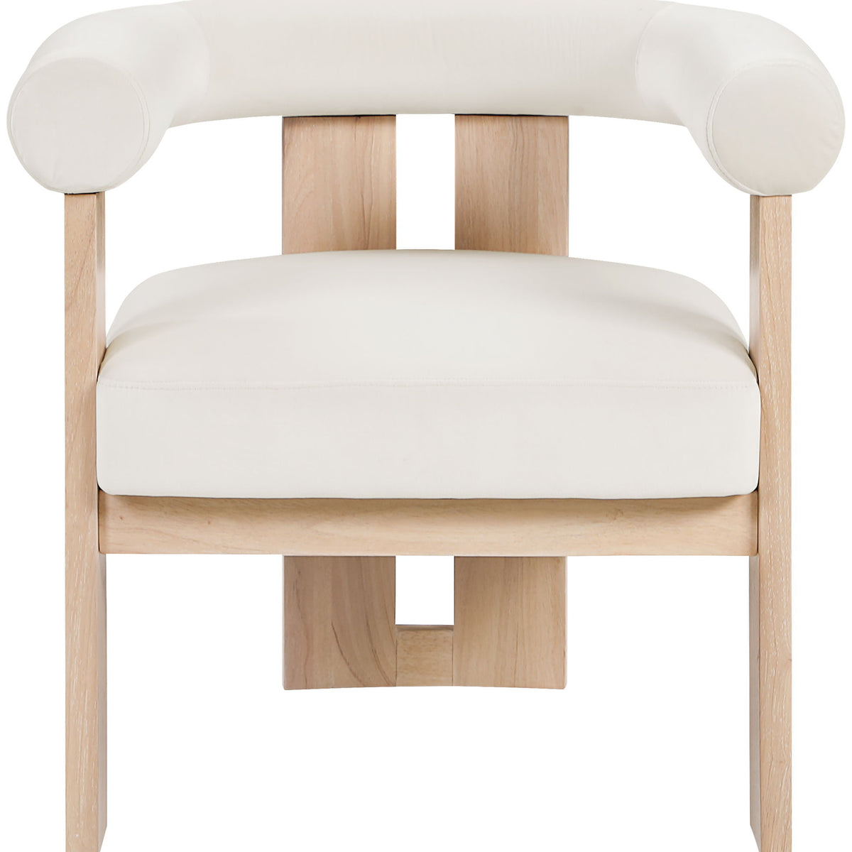 Arienzo - Performance Fabric Upholstered Accent Chair - Natural Base
