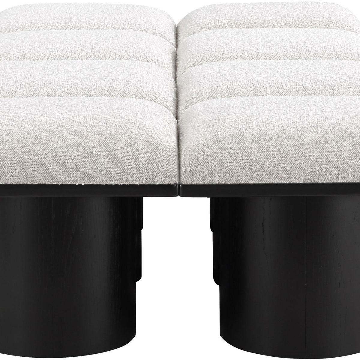 Pavilion - 8 Piece Modular Bench With Black Base