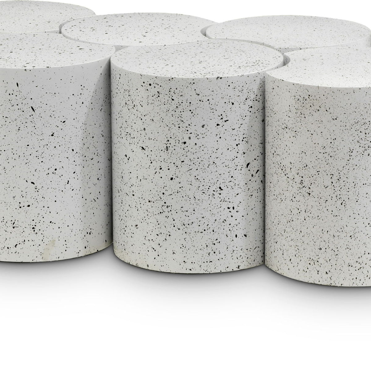 Dimple - 6 Piece Modular Coffee Table - Terazzo Finish
