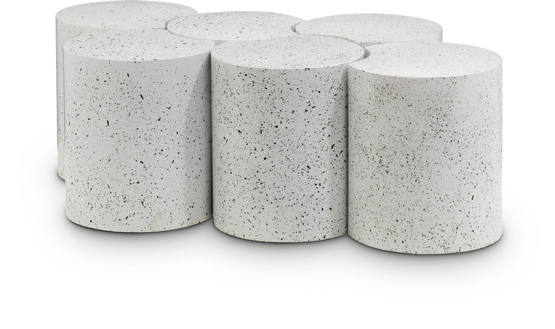Dimple - 6 Piece Modular Coffee Table - Terazzo Finish