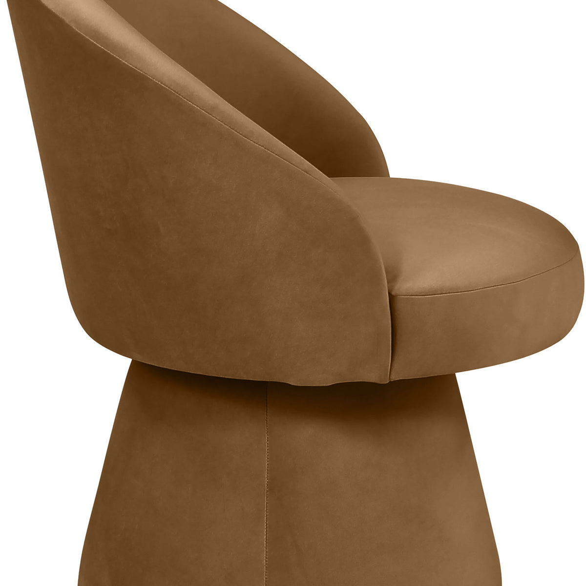 Selene - Upholstered Swivel Dining Chair