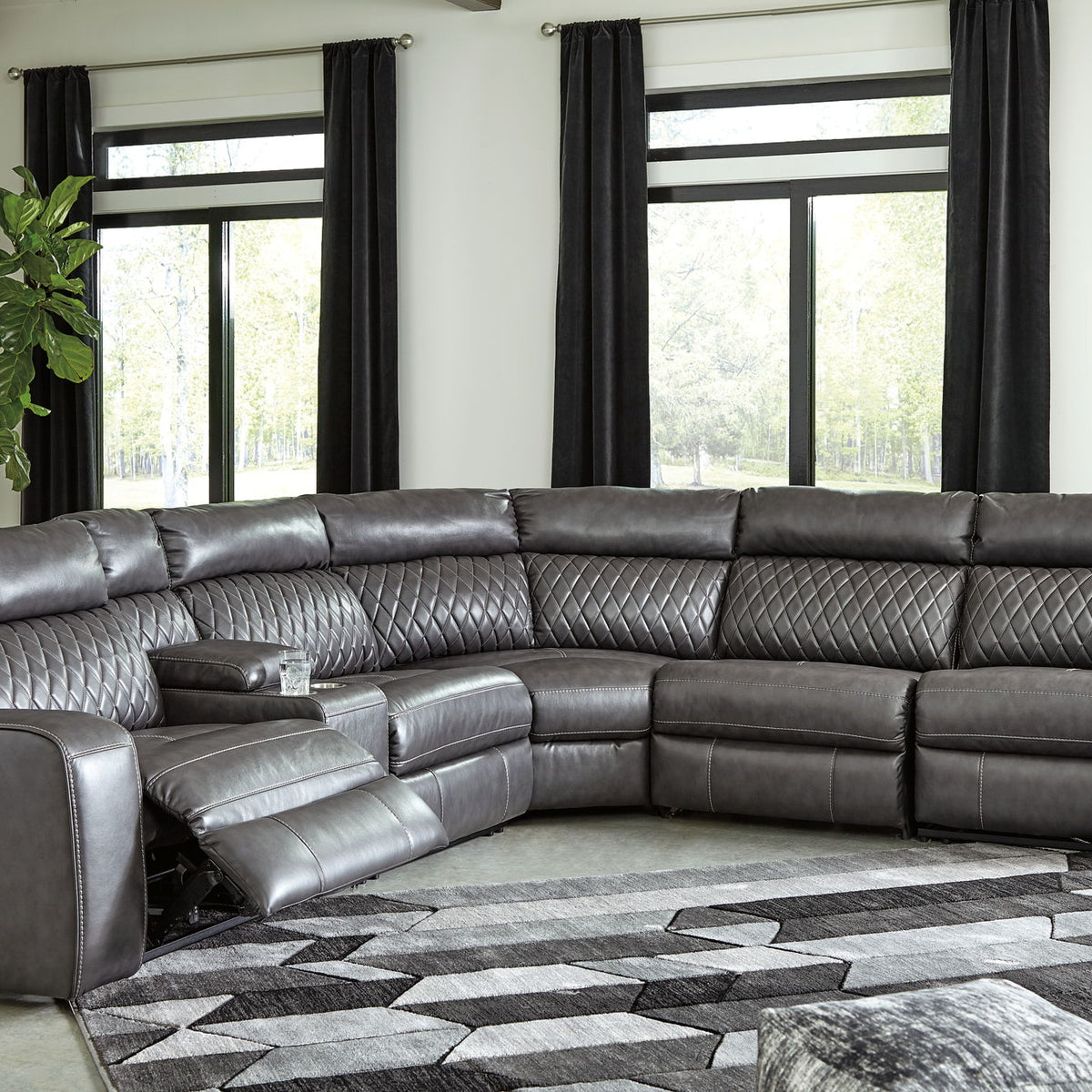 Samperstone - Power Reclining Sectional