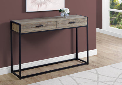 Accent Console Table For Entryway, Storage Drawers, Contemporary & Modern