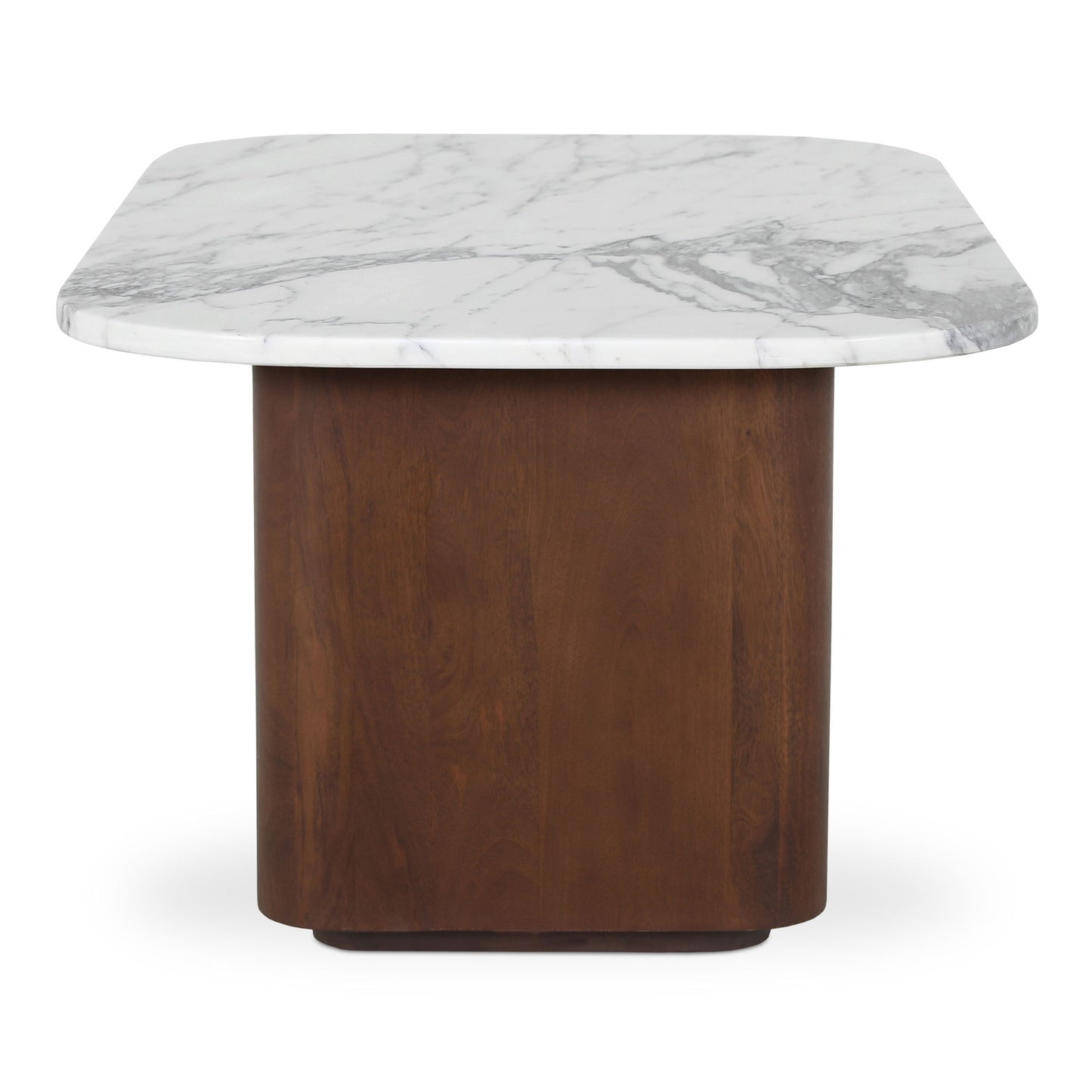 Dash - Accent Table - White Calacatta Marble