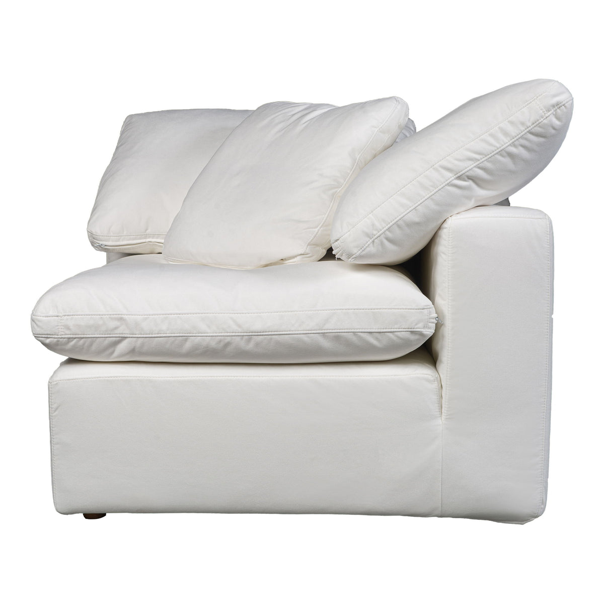Terra - Livesmart Fabric Condo Corner Chair - Cream