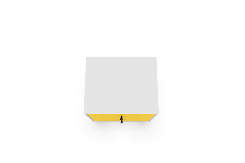 Manhattan Liberty - Nightstand Wtth White Frame