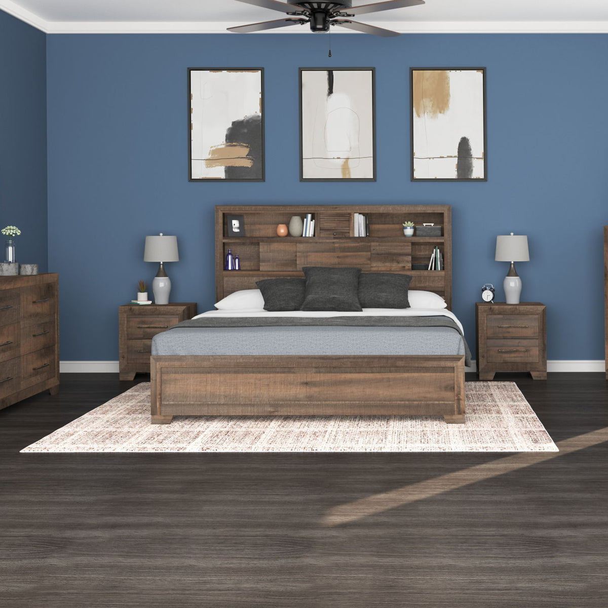 Plinz - Bookcase Bed