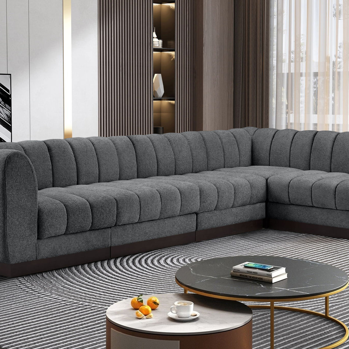 Quinn - 5 Piece Modular Sectional