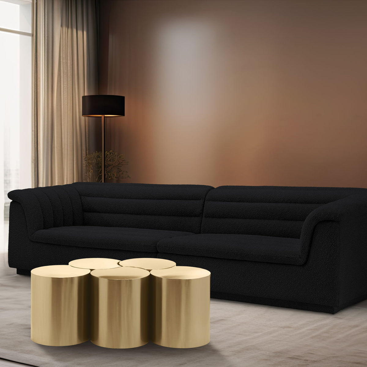 Dimple - 5 Piece Modular Coffee Table