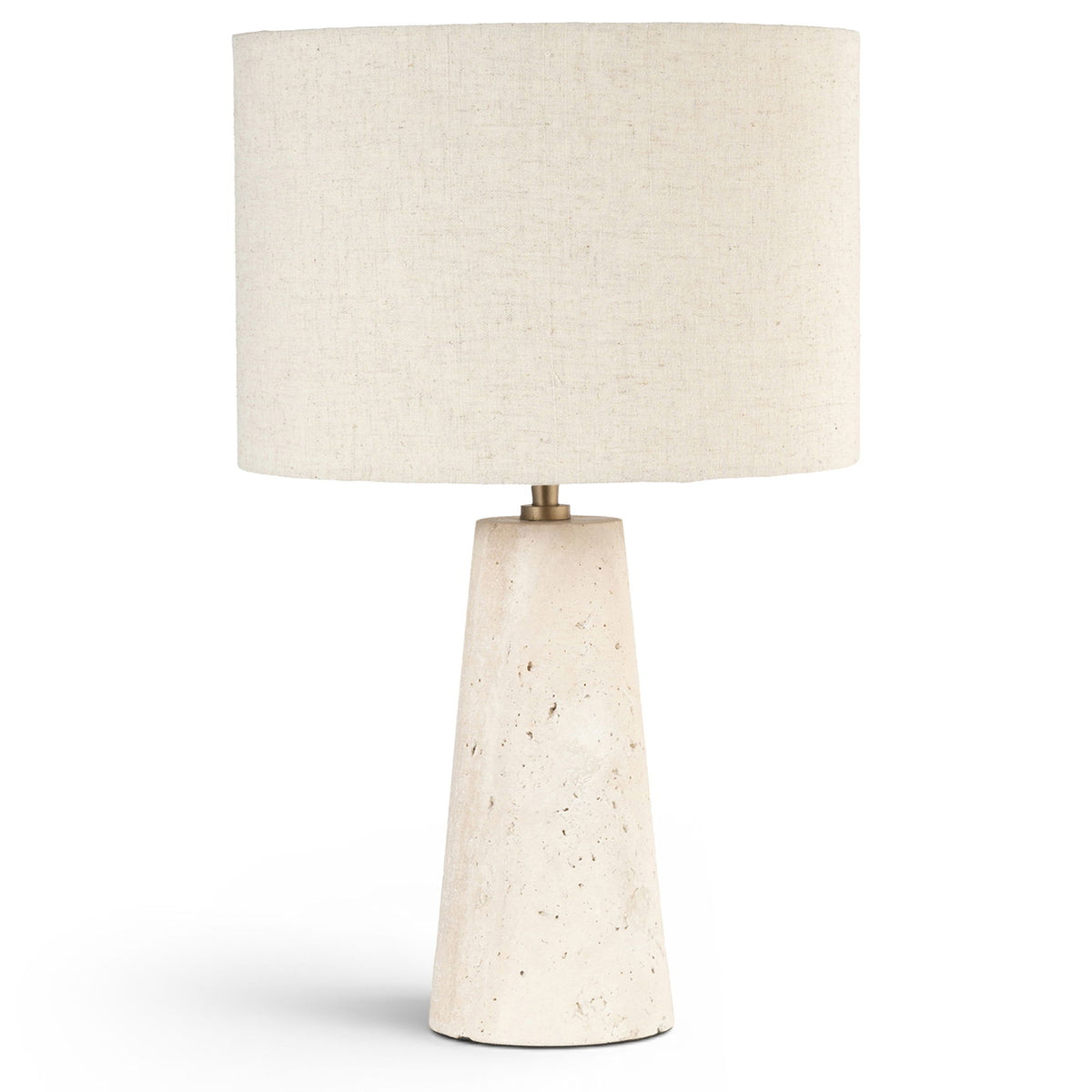 Dolomia - Base And Linen Textured Fabric Shade Table Lamp