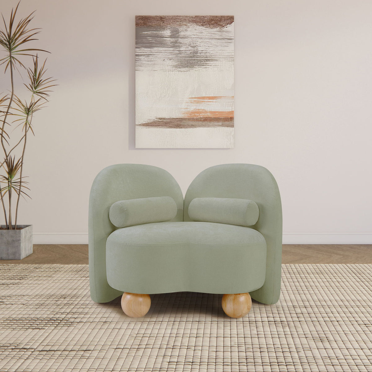 Daphne - Chenille Chair