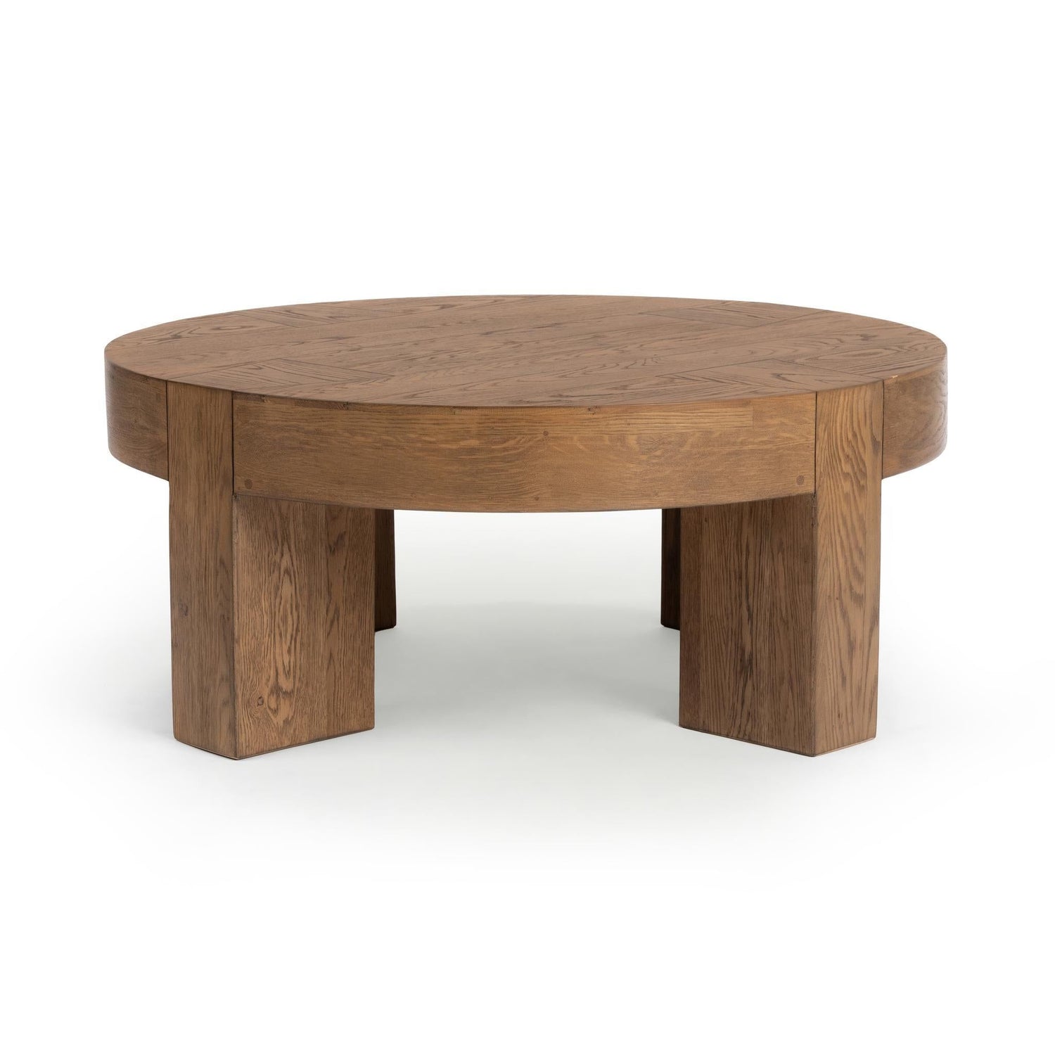 Bristol - Round Coffee Table - Cafe Brown