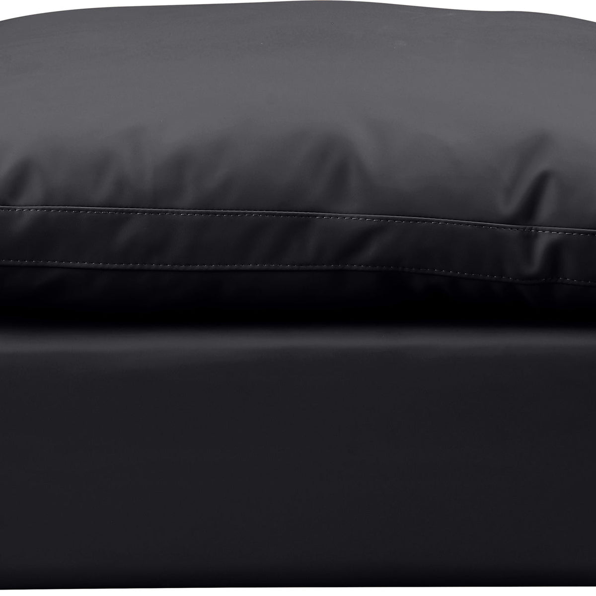 Indulge - Faux Leather Ottoman