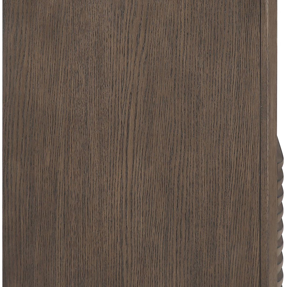 Morino - Oak Veneer And Solid Wood Nightstand - Brown